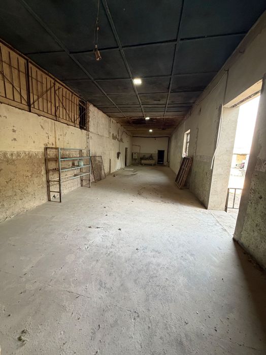 Arenda sklad 230 m2 balandligi 4.5 metr