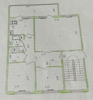 Продаётся своя 3х комнатная квартира.