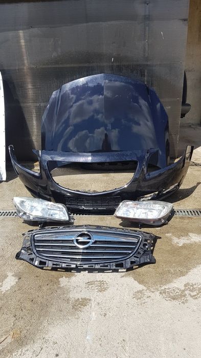 Bara fata far faruri capota motor grila crom Opel Insignia VLD1133