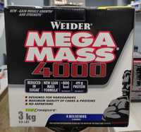 Протеин Гейнер Mega Mass 4000 Weider 3kg