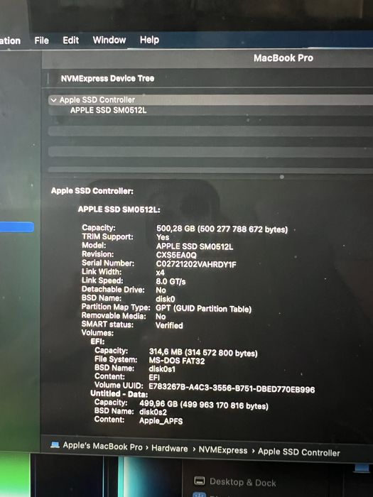 MacBook pro 2017