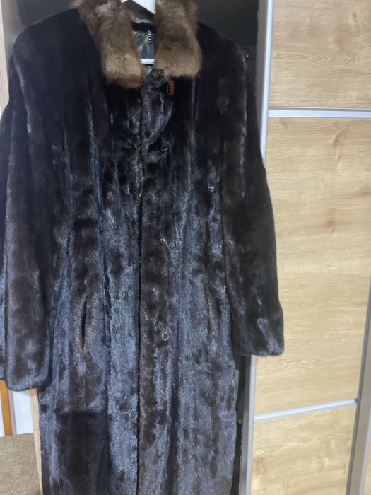 Норкова шуба длина ниже колена