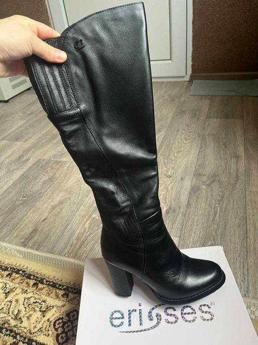 сапоги натуральная кожа 34 р-р