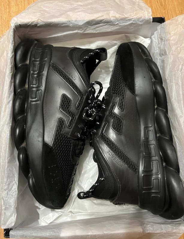 Versace Chain Reaction Triple Black