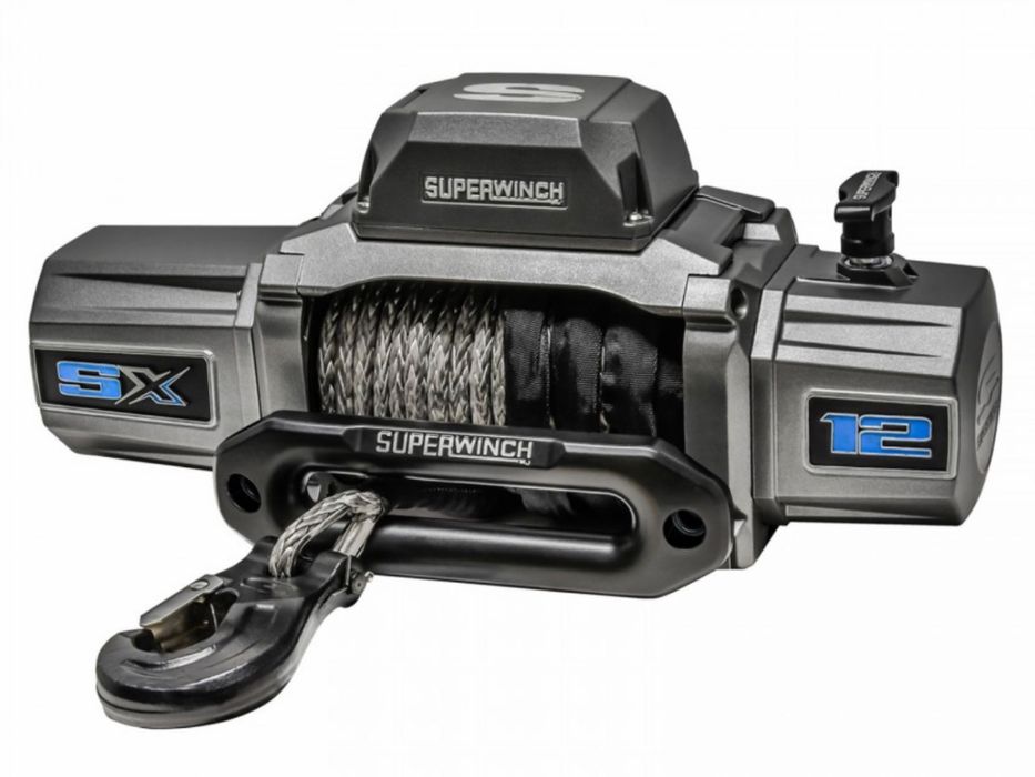 Troliu electric Superwinch SX12SR cu sufa sintetica 12000 lbs Off Road