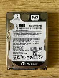 Хард диск 500GB 2.5 инча Western Digital Black 7200 RPM