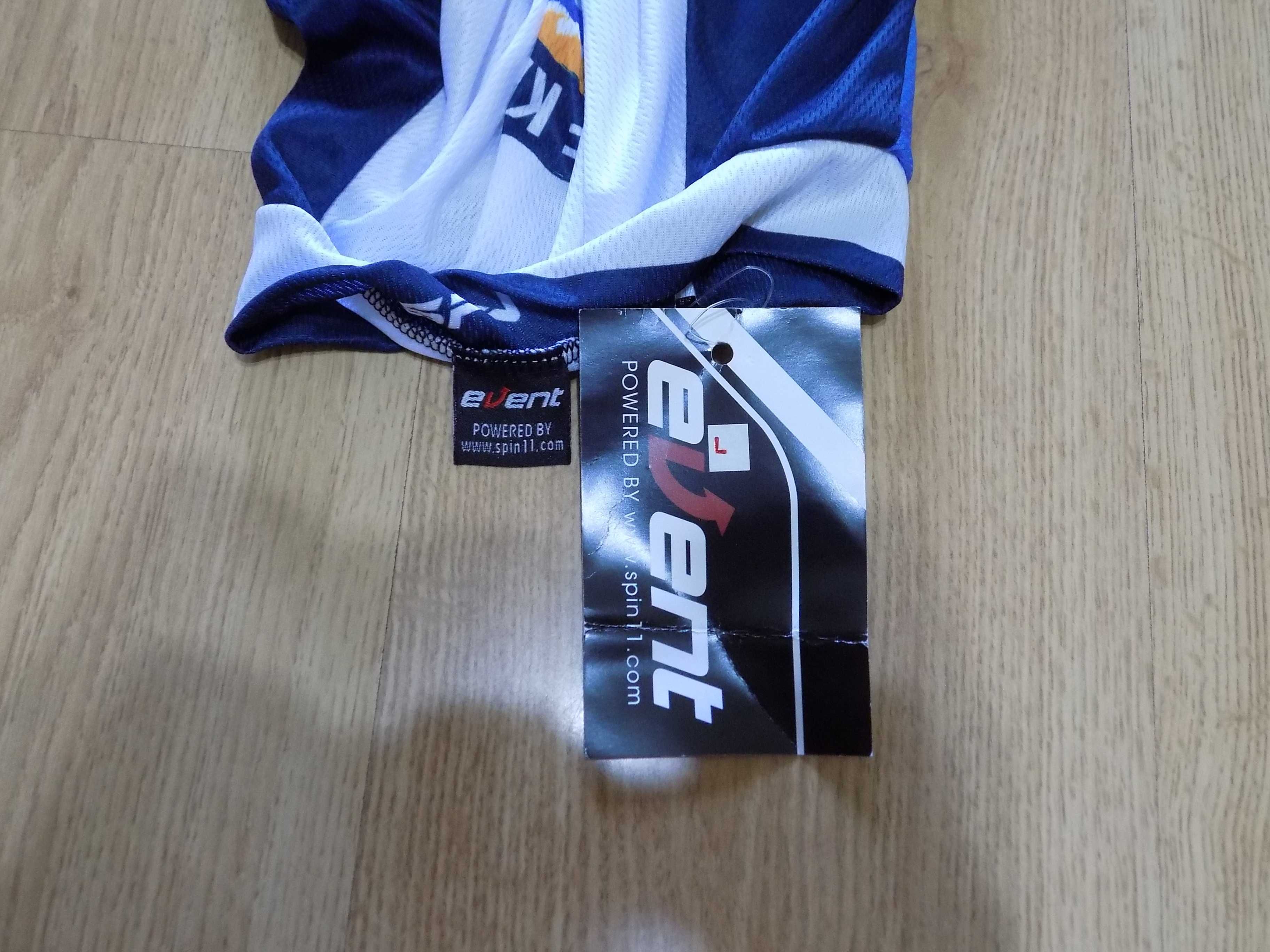 ново вело джърси diadora/event тениска колоездене оригинално мъжко L