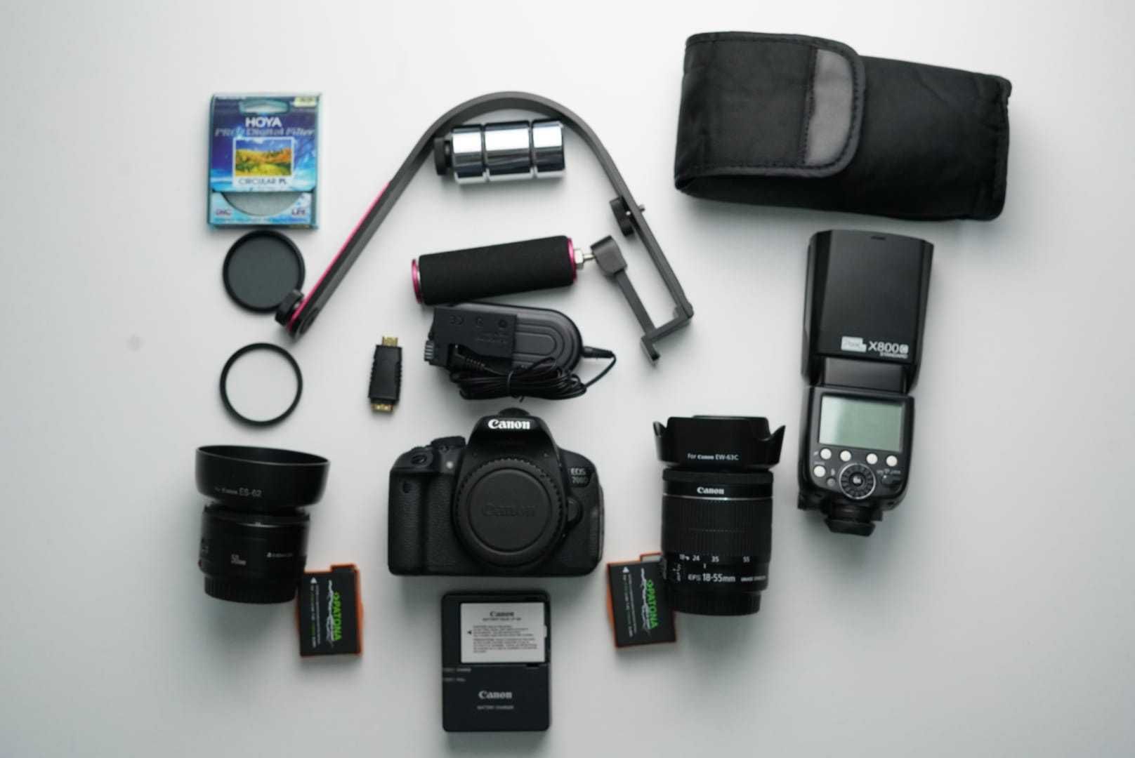 Canon 700D+ accesorii