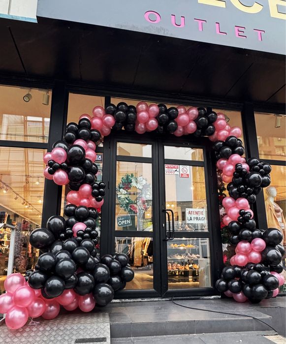 Arcada baloane botez/ nunta/ majorat- arcada deschidere magazin