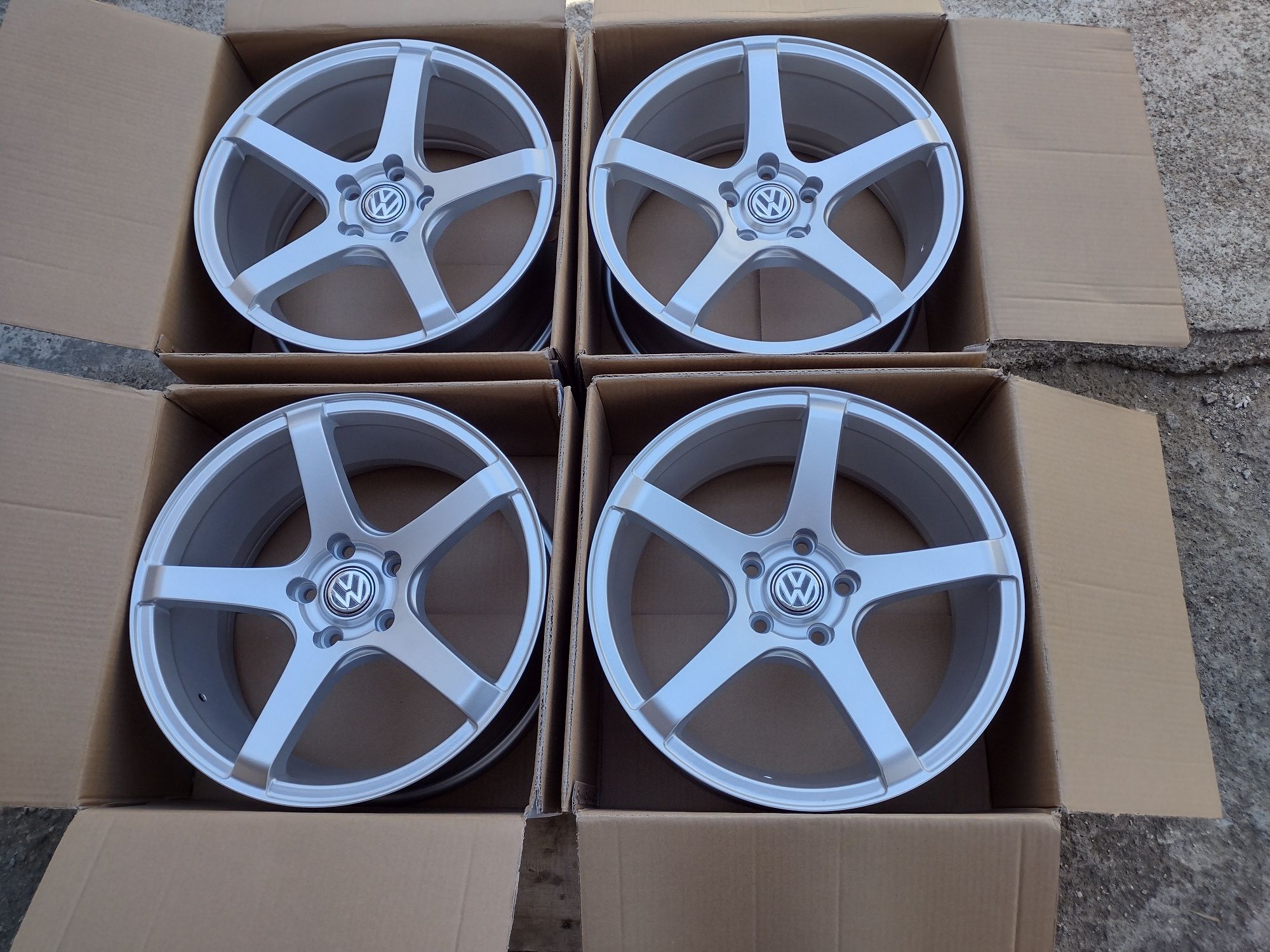 ‼️Ofertă‼️Jante concave R17 VW Golf 5 6 7 Passat Tiguan Touran Jetta P