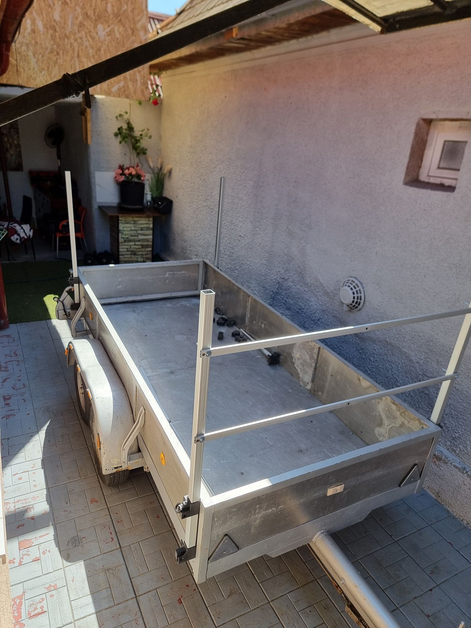Remorca 2 Axe (Din Aluminium)