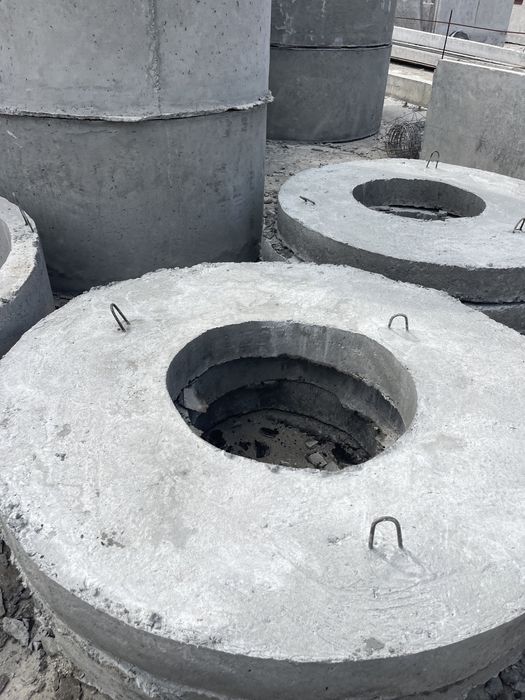 Железобетонные изделия от ЖБИ завода - кольца, плиты, блоки ФБС.