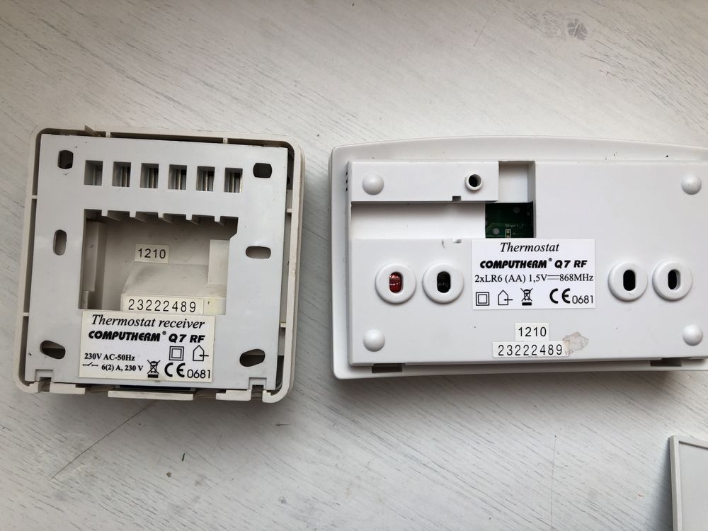 Livrare GRATIS 20-22 APR! Termostat centrala Computherm Q7 RF/receiver