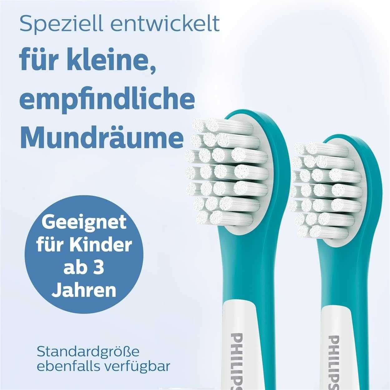 ПРОМО Глави за Четка за зъби 4 бр. Philips Sonicare Kids 3+ HX6034/33