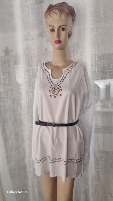 Ie Tunica Bluză bumbac