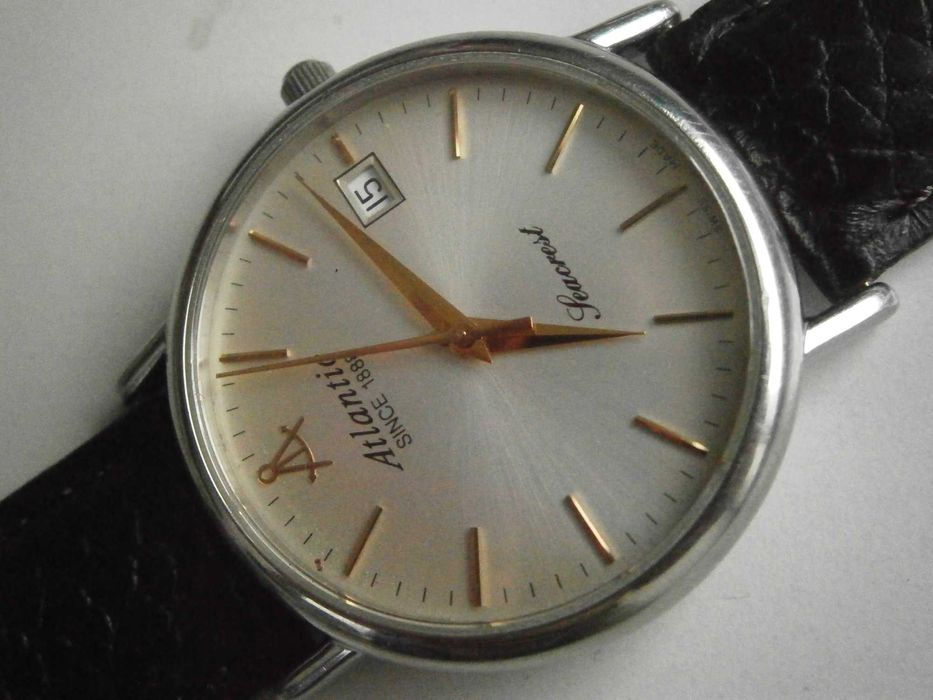 ATLANTIC Seacrest, 35 mm; Quartz, Swiss