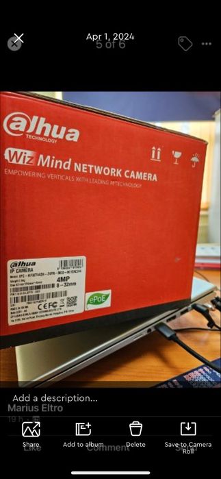 Sitem NVR cu 4 camere