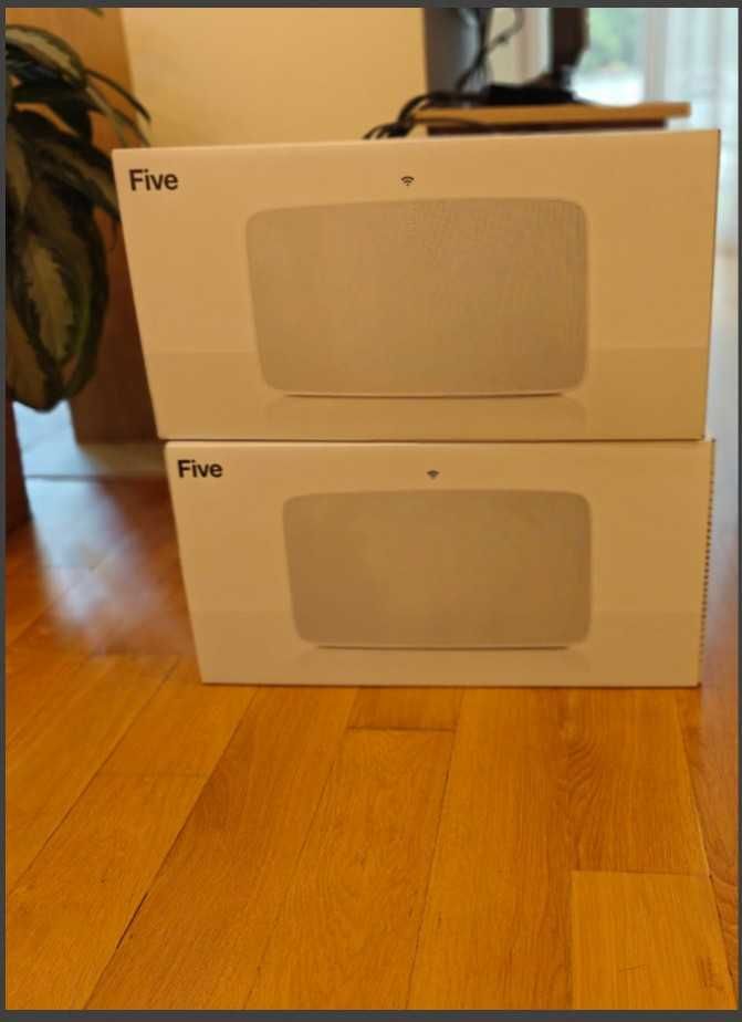Продава се: 2x Sonos Five (Бял) – Като нови, в оригинална опаковка