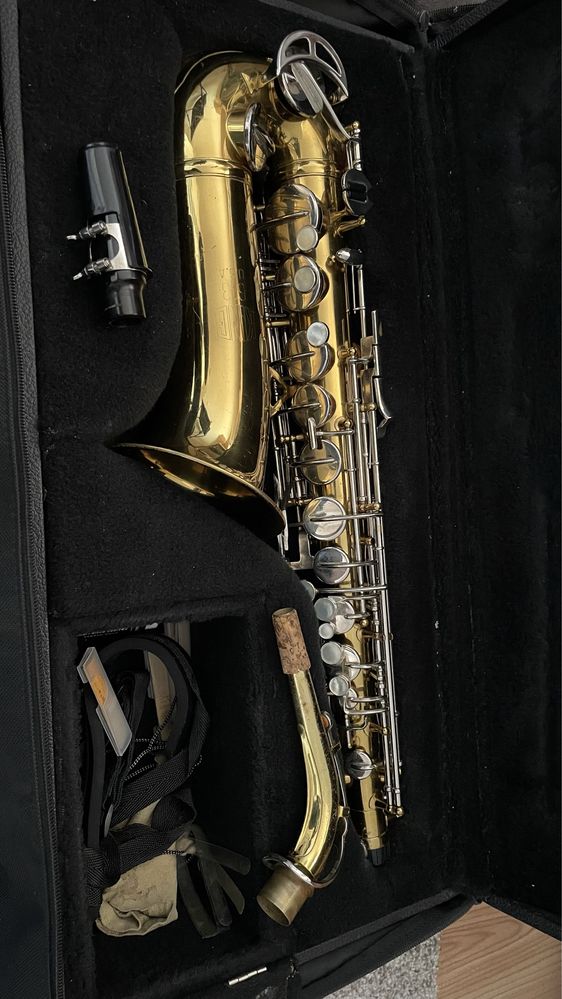 Vintage 80’s King 613 Alto Saxofon + Mayer 6M mustiuc made in Usa