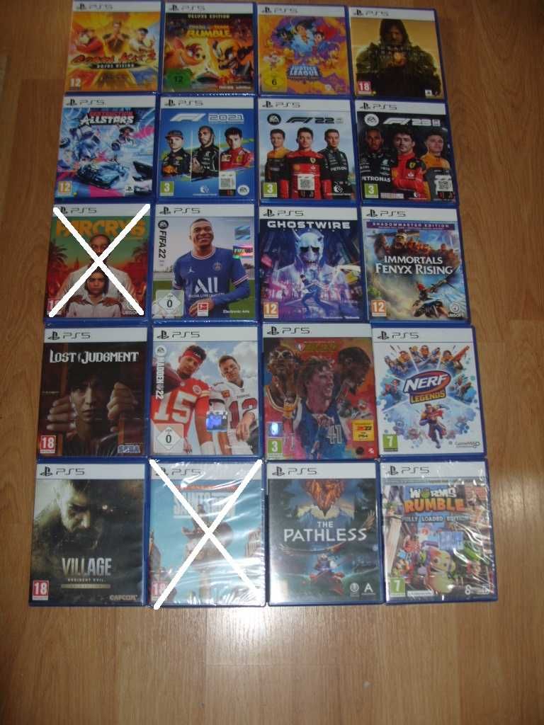 Игри за PlayStation 5, PS5 Част 2 - 40лв за брой