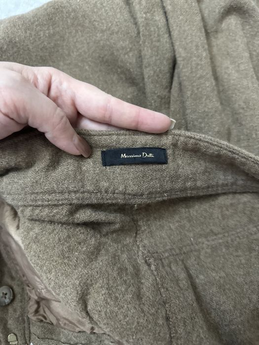 Massimo Dutti брюки из шерсти