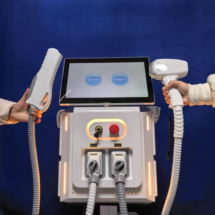 Нов модел лазер 2 в 1 диоден и пико