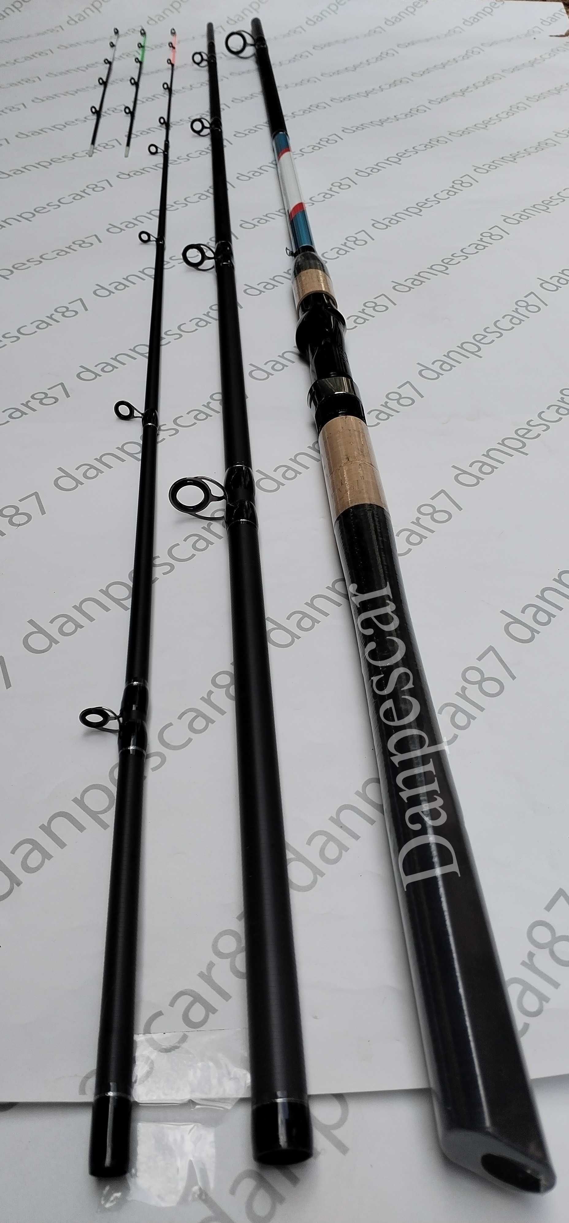 Lanseta fibra de carbon PRO FL ROYAL X Feeder 3,60 metri A:60-180gr