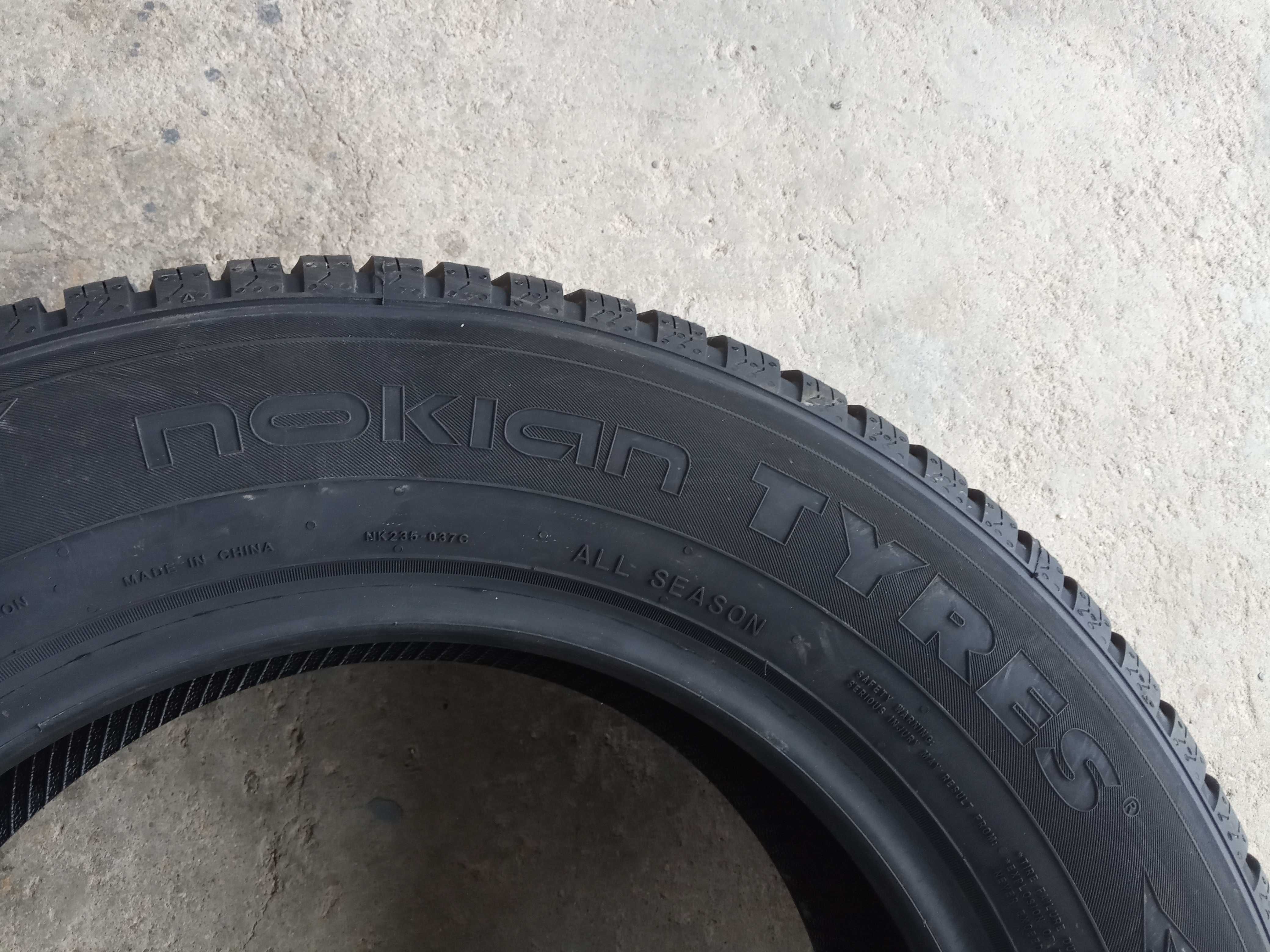 2 Нови всесезонни гуми 195/65R15 Nokian Seasonproof 1 91H M+S