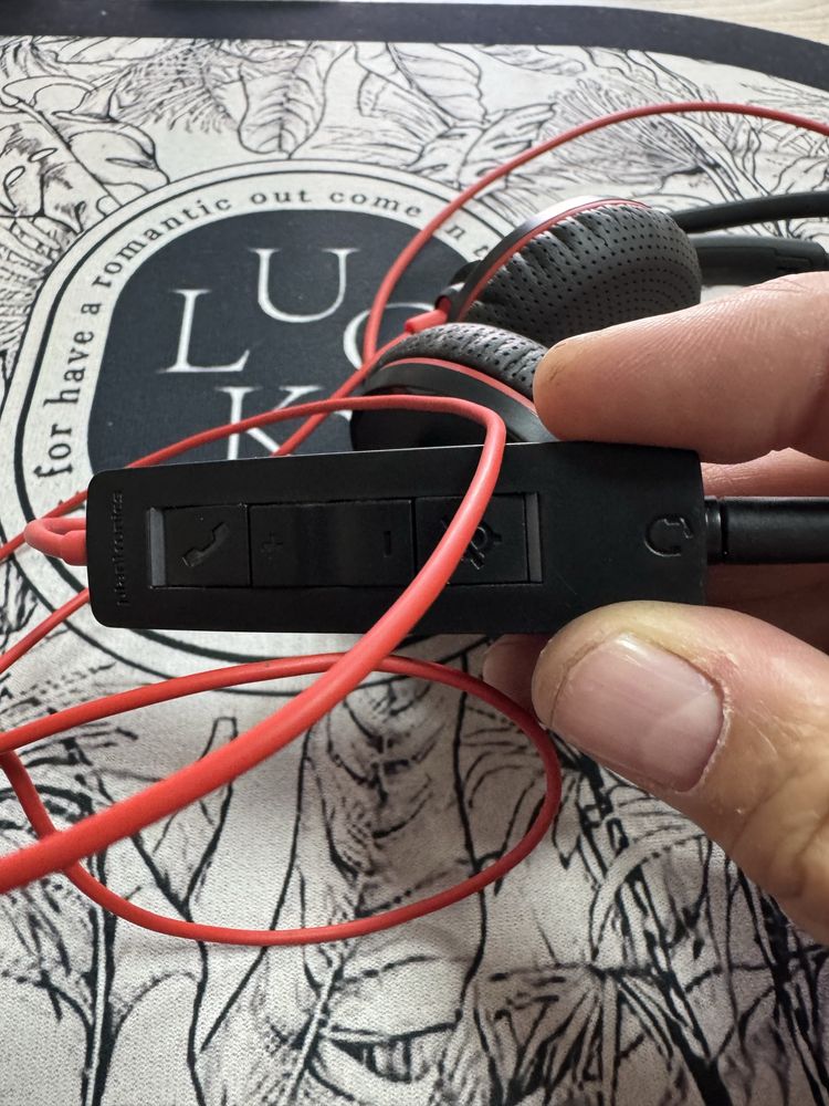 Слушалки Plantronics Blackwire C3225t USB-C