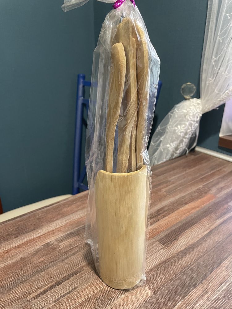 Деревянные лопатки для кухни