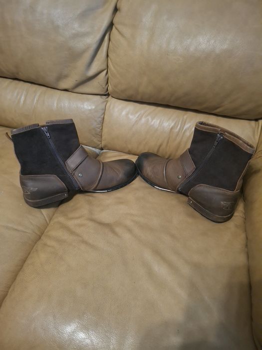 Боти естествена кожа