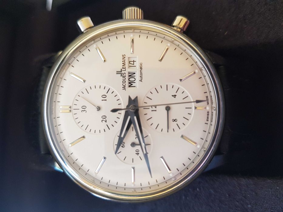 Vând ceas cronograf JACQUES LEMANS NOU