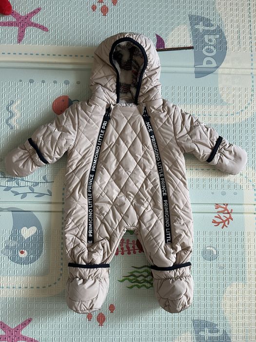 Combinezon Primigino iarna bebe 3 luni 55 cm