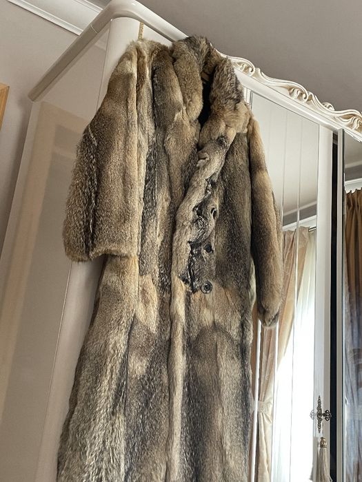 Haina de blana naturala lunga