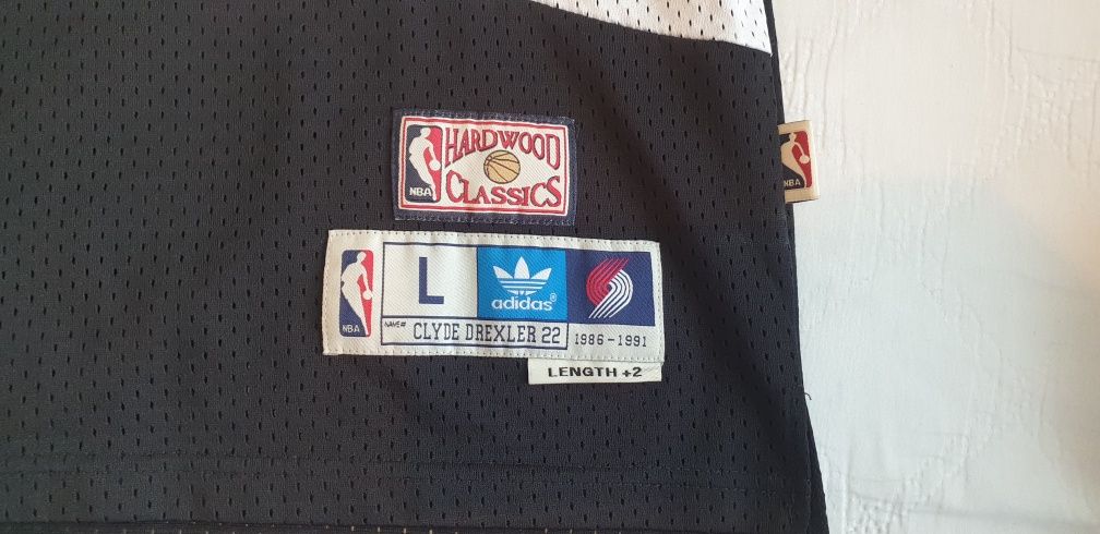 Maieu NBA Adidas Hardwood Classics Clyde Drexler Trail Blazers