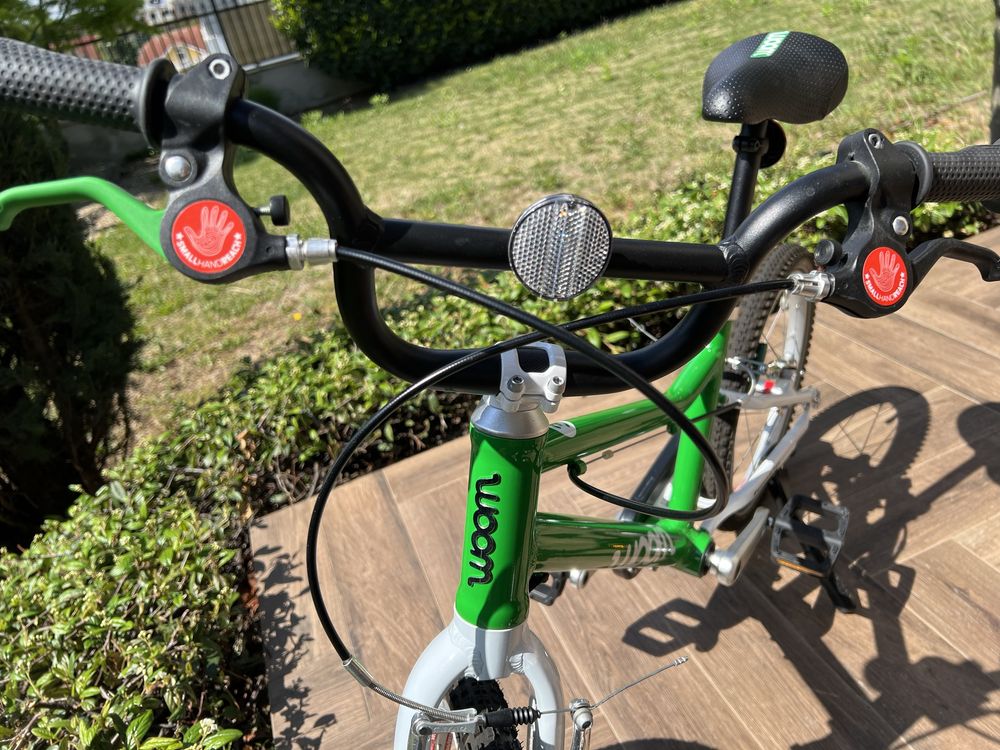 Nu negociez! Pret fix! Bicicleta Woom 3 verde, 16 inch, cric Woom