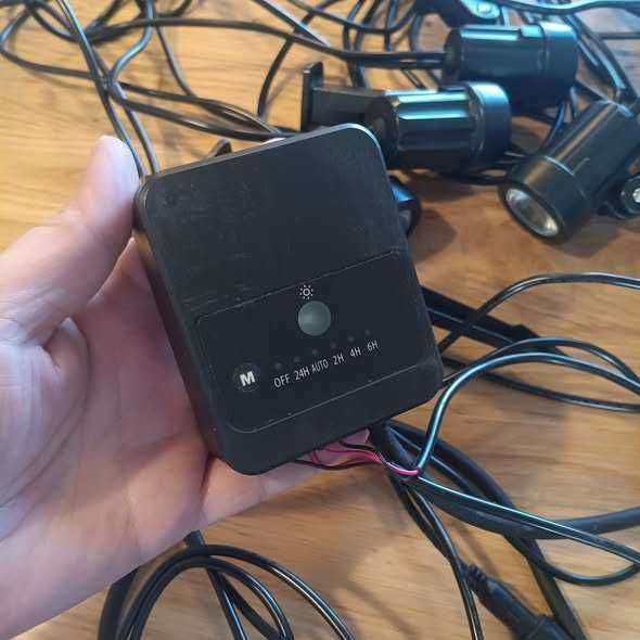 Комплект от 8 RGB градински прожектори с дистанционно управление