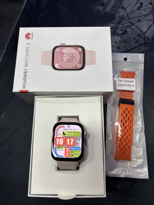 Huawei watch fit 3 pink