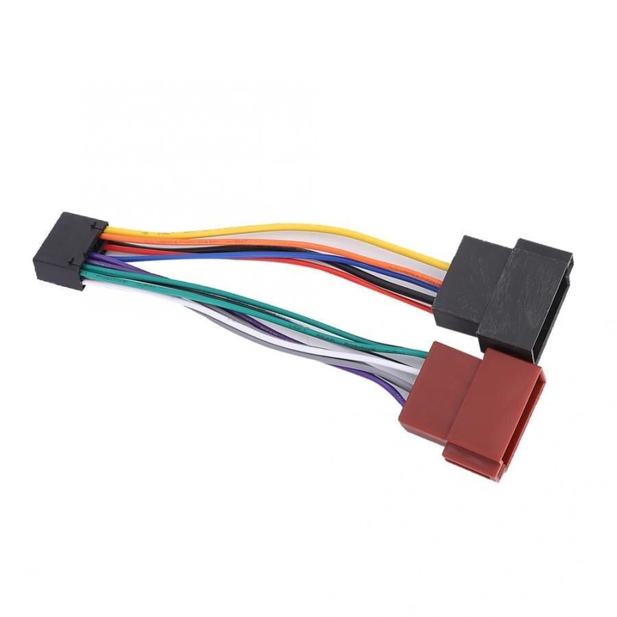 конектор букса за автомобилно радио kenwood jvc 16pin iso automax