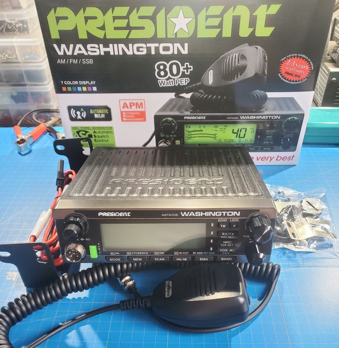 Statie radio CB - President WASHINGTON 2025 (145W)* noua/garantie