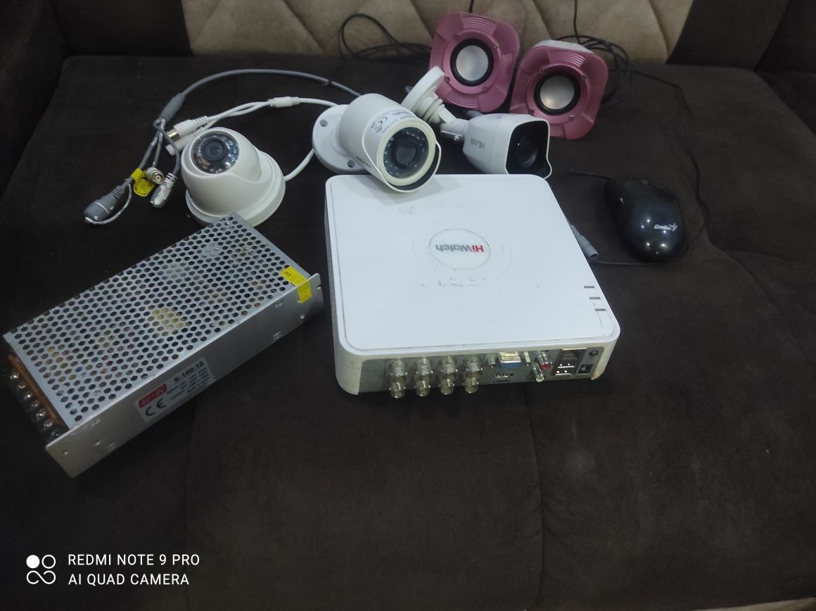 HIKVISION и FNKVISION камера комплект