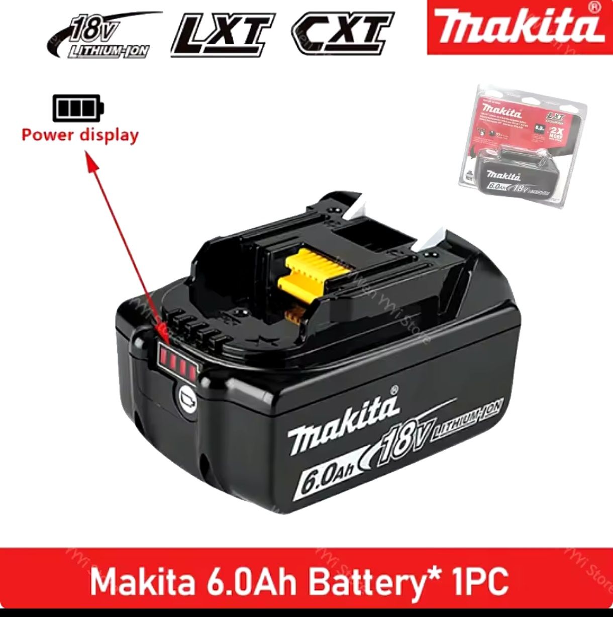 Батерия за Makita 18V 6Ah