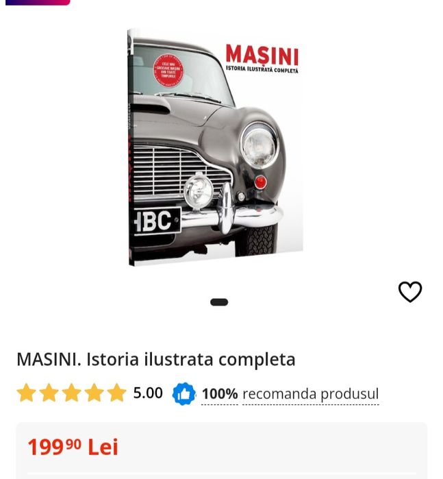 Mașini -Istoria ilustrată completă