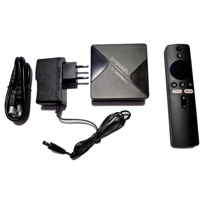 TV Box Onn 4K Pro, H313, с Google TV, Android 14, 3GB RAM, 32GB,