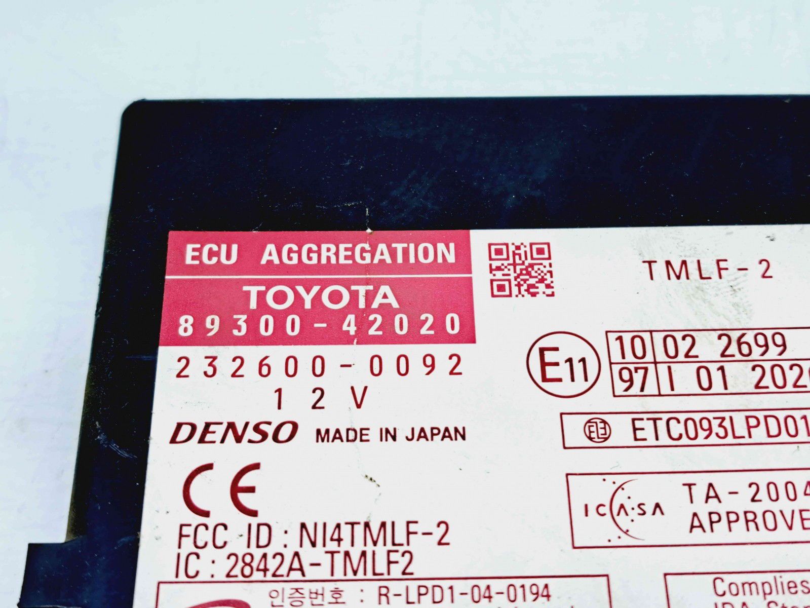 Modul control Keyless Entry Toyota Rav 4 III (ACA3, ACE, ALA3, GSA3,