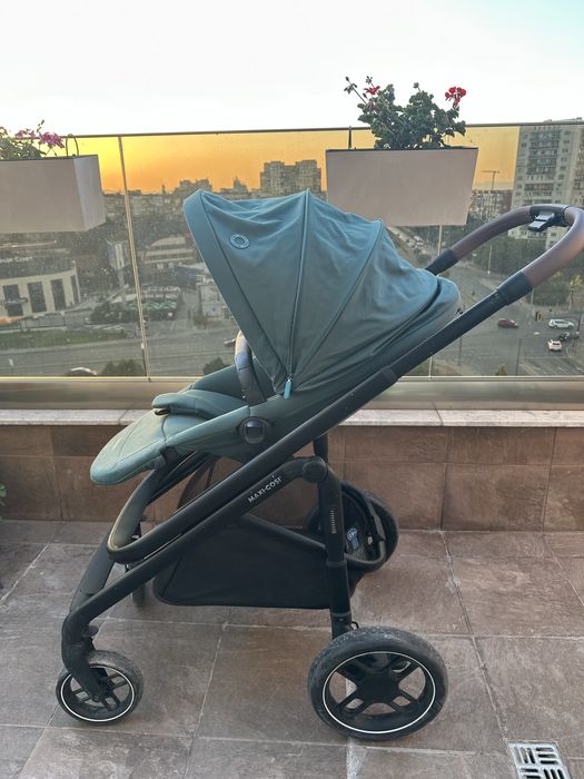 Количка Maxi Cosi essential green 3в1