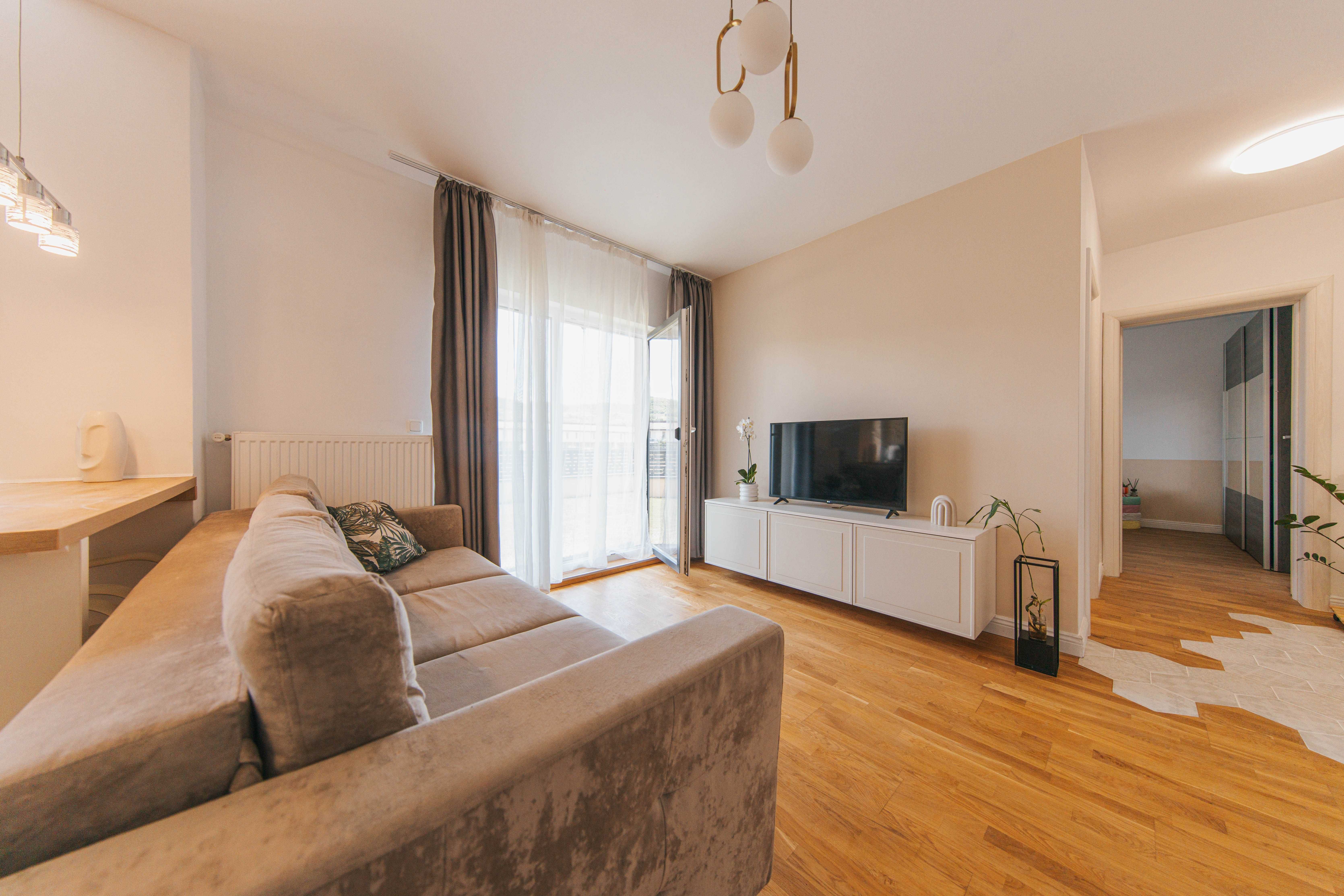 Apartament cochet cu terasă de 50mp in zona Terra