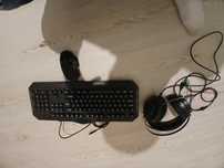 Maus, tastatură,  căști gaming  cu luminițe