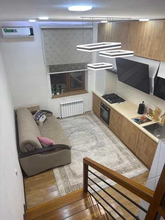 #515 Двухуровневая квартира в новостройке ул. Паркентская