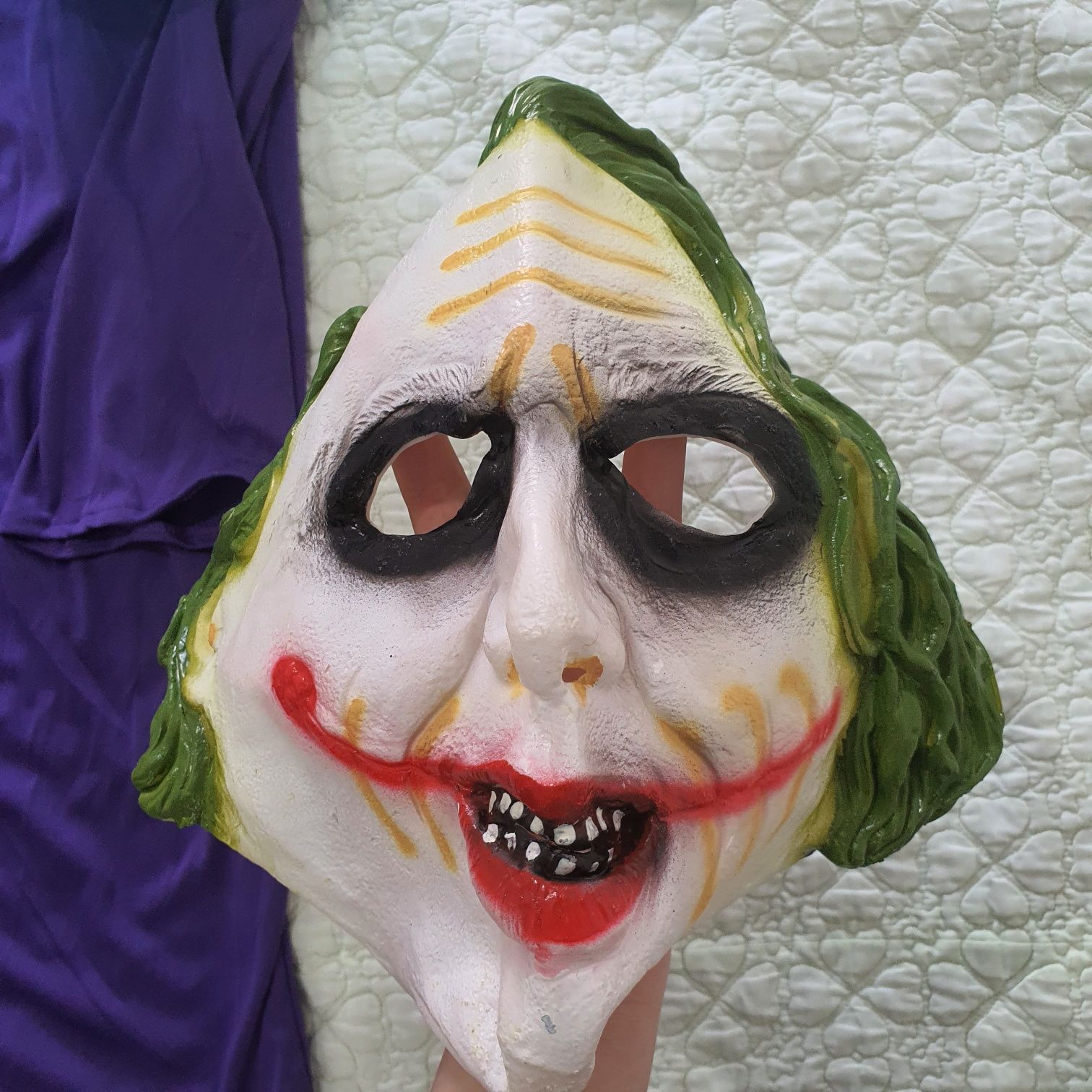 Costum de joker maturi, one size, reglabil se leagă cu un siret